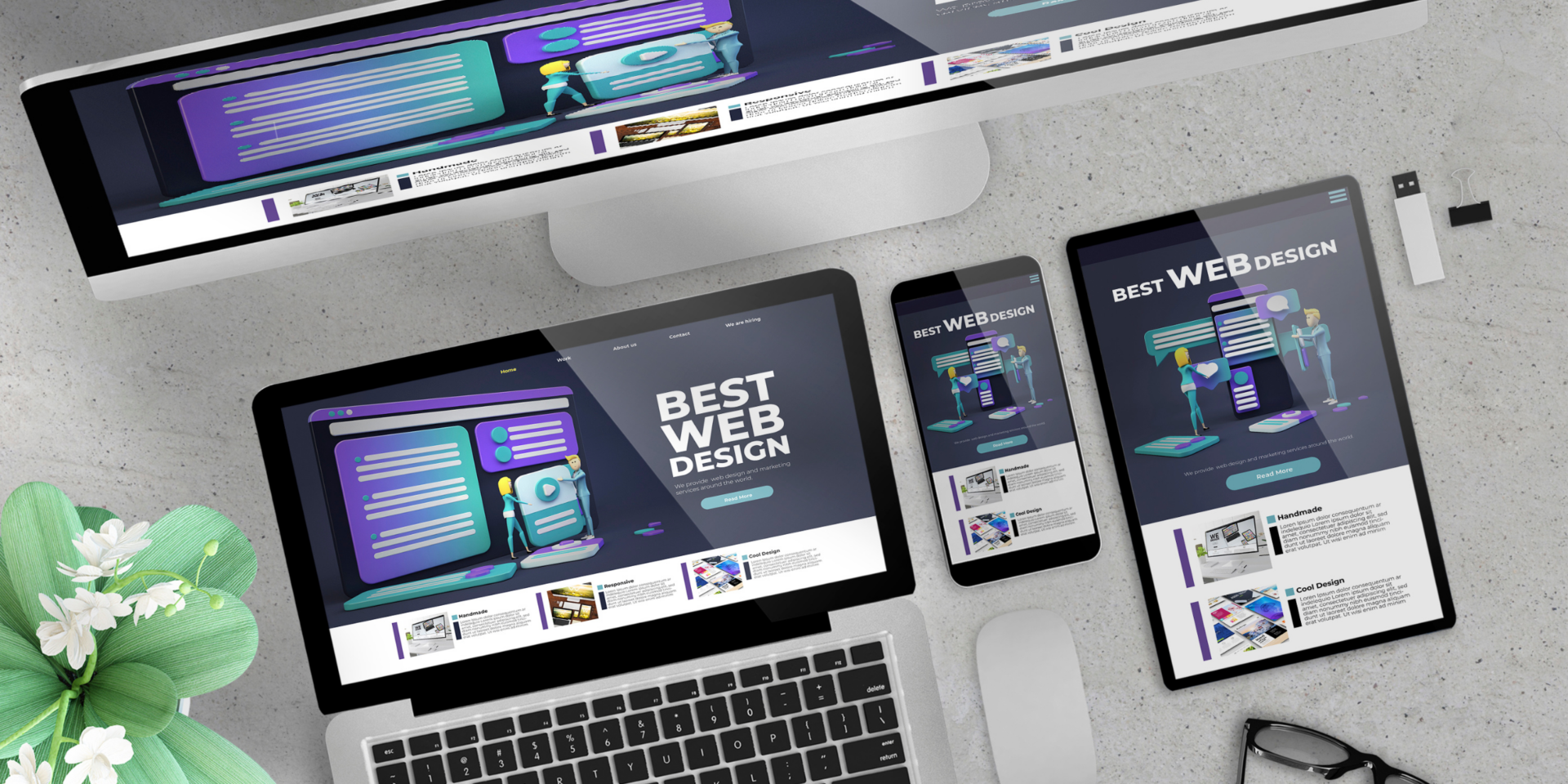 custom website design